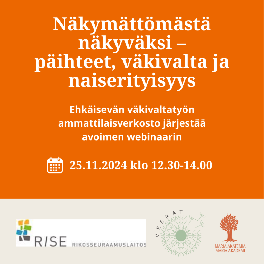 näkymättömästä näkyväksi -webinaarimainos